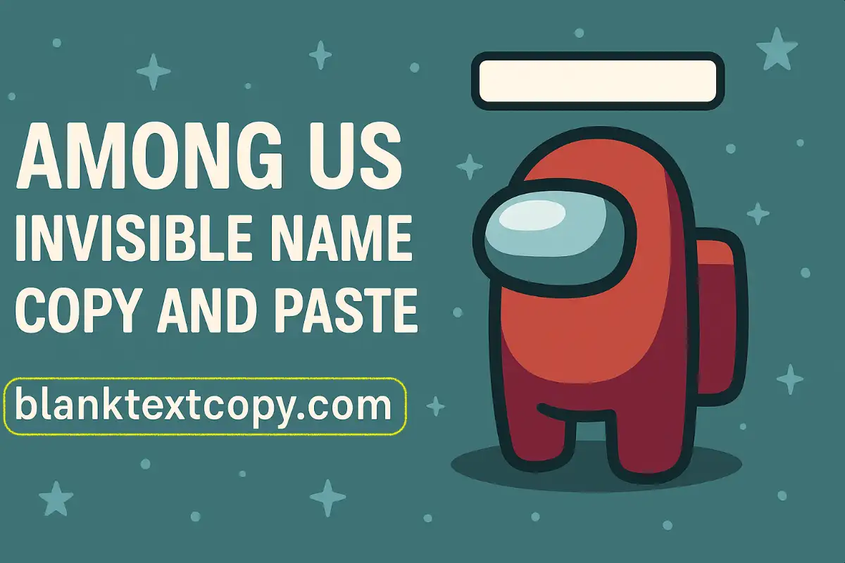 Among Us Invisible Name