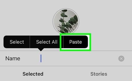 Blank Instagram Highlight Name Copy and Paste