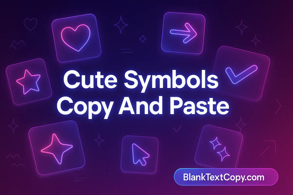 Cute Symbol