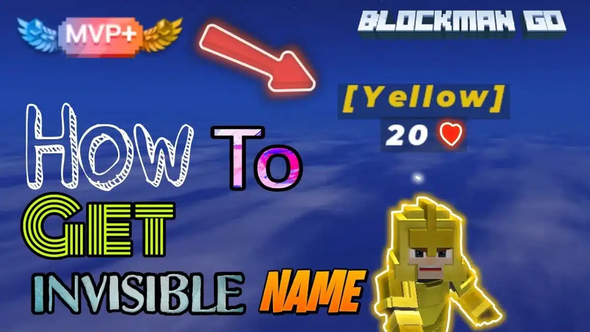 How To Get Invisible Name In Blockman Go