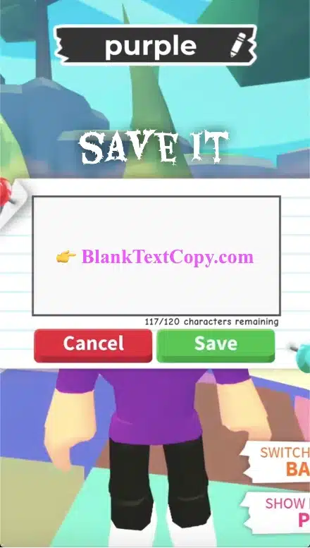 Adopt Me Invisible Name