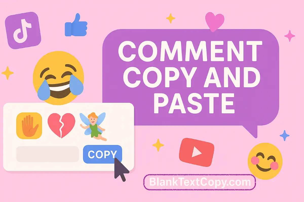 Comment Copy and Paste