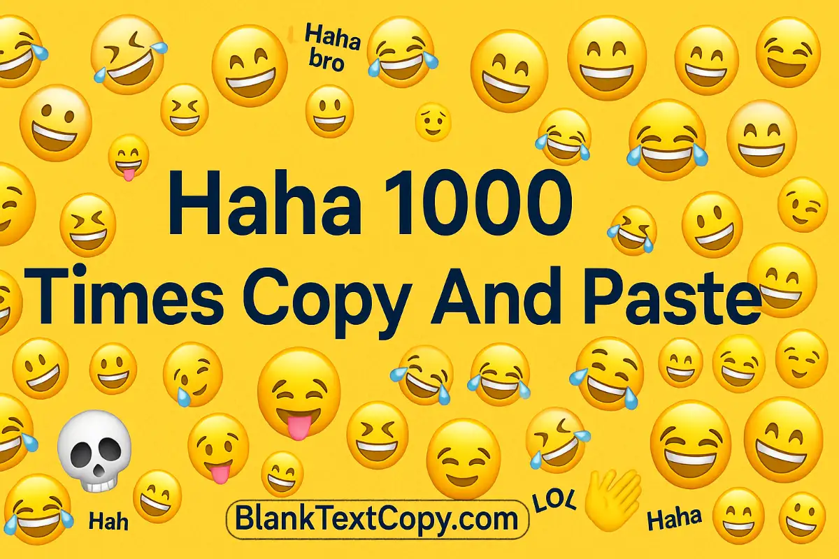 Haha Copy And Paste