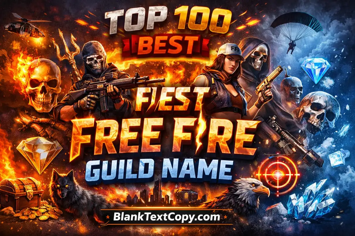 Free Fire Guild Name
