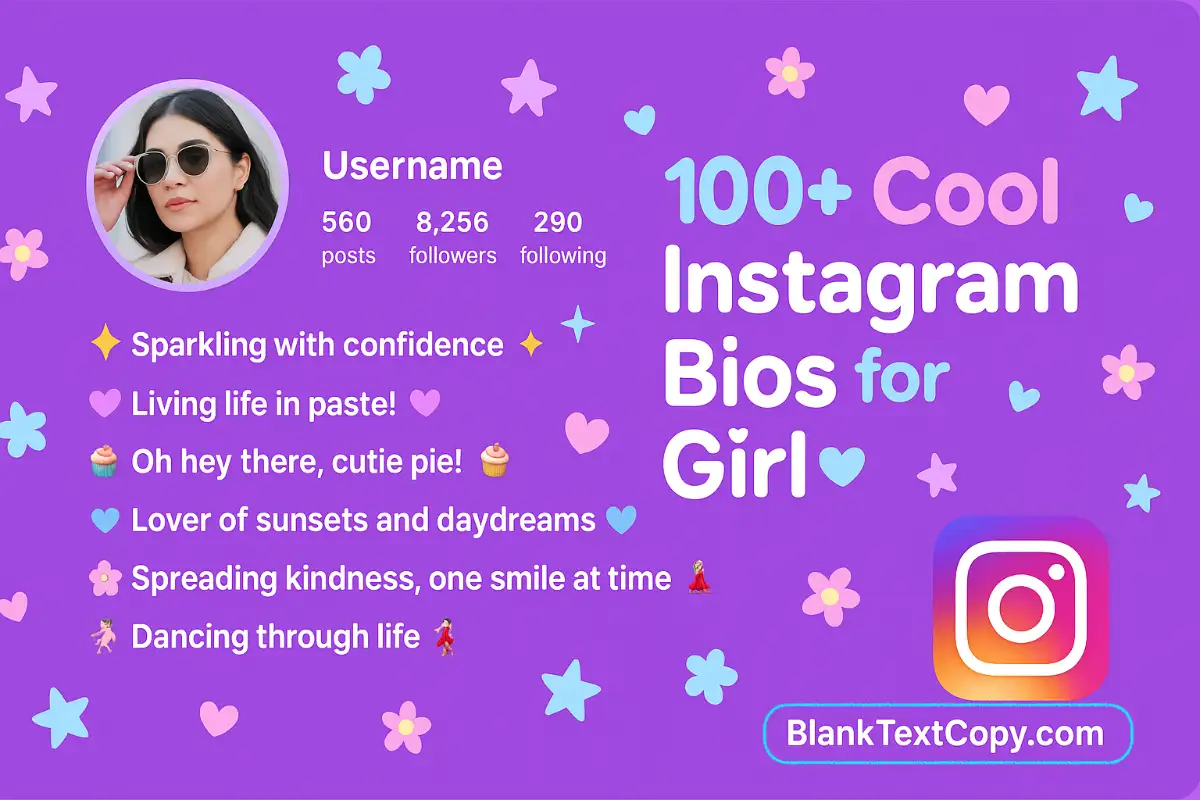 Instagram Bios for Girl