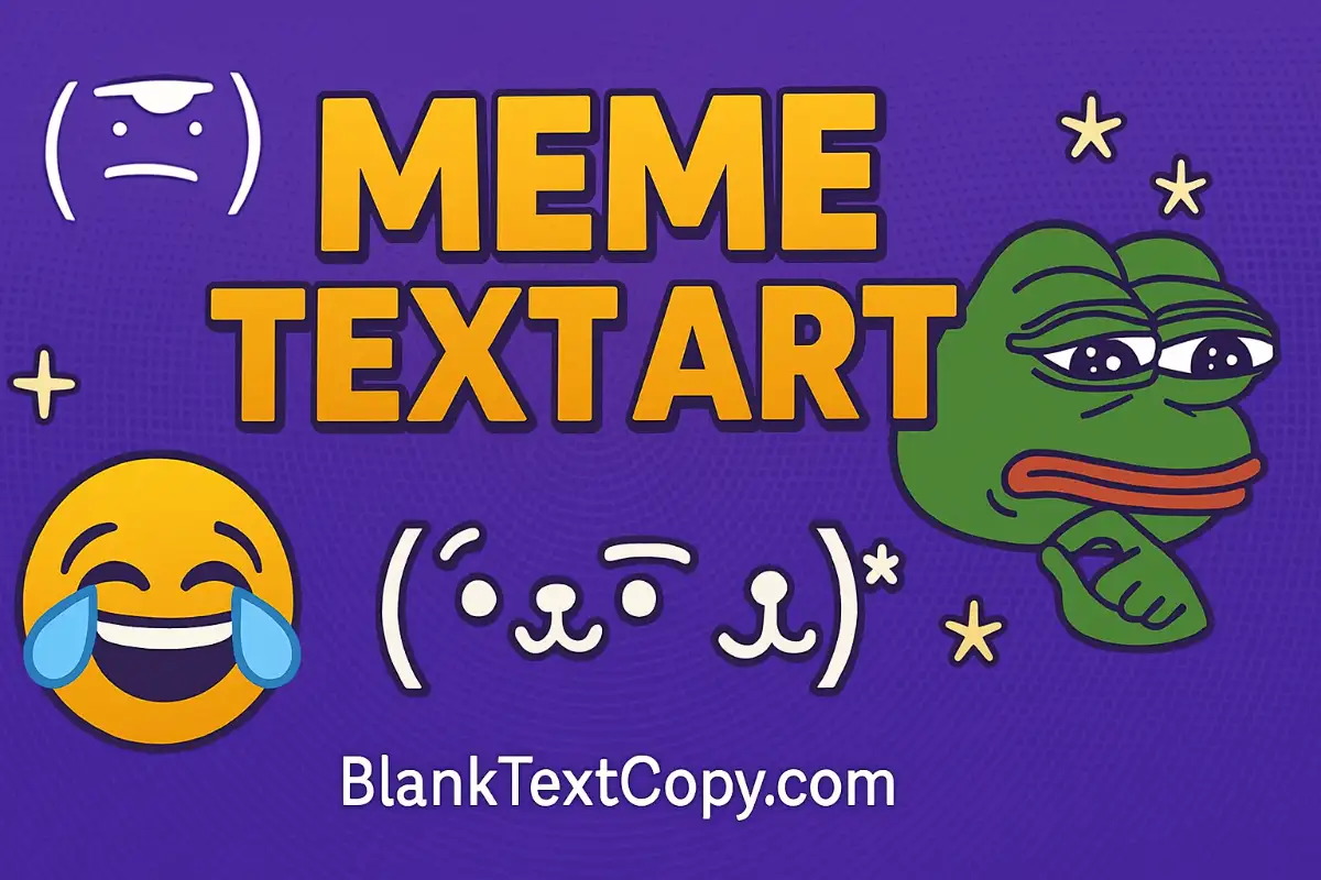 Meme Text Art
