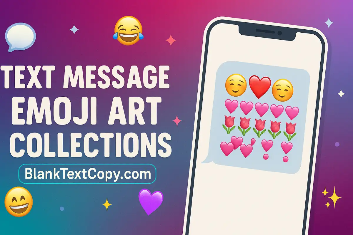 Text Message Emoji Art