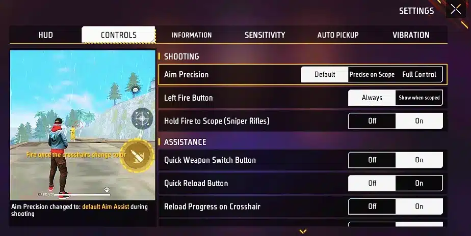 M1887 Auto Headshot Sensitivity