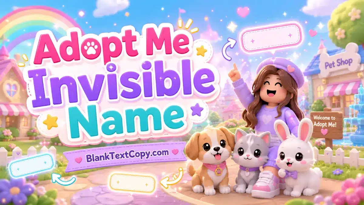 Adopt Me Invisible Name